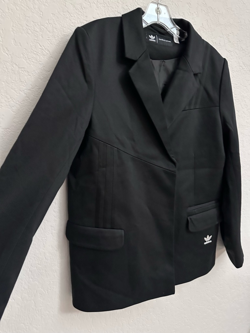 adidas Originals x Danielle Cathari Black Blazer Womens Size M - Picture 11 of 15